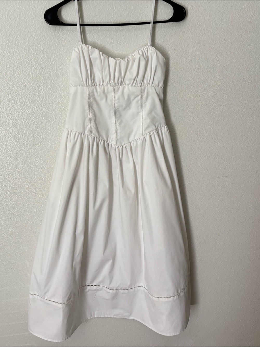 a new day White Strapless Sundress with Spaghetti Straps